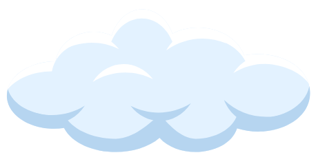 A graphic of clouds